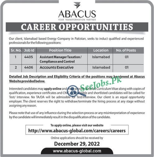 Abacus Global new Jobs 2022